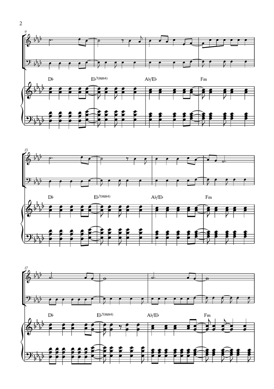 Viva La Vida Viva La Vida Bassoon scores gallery preview page 2