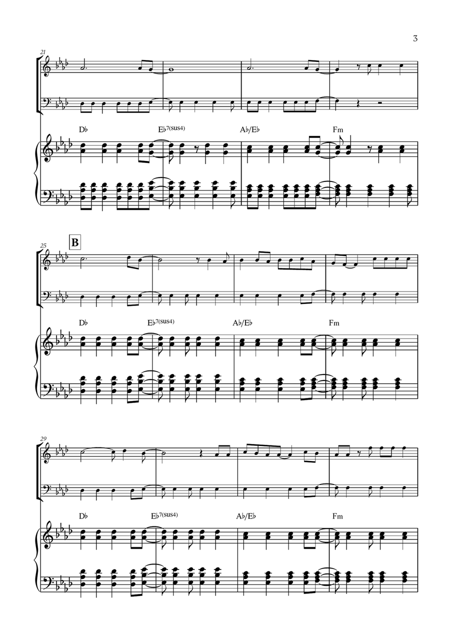 Viva La Vida Viva La Vida Bassoon scores gallery preview page 3