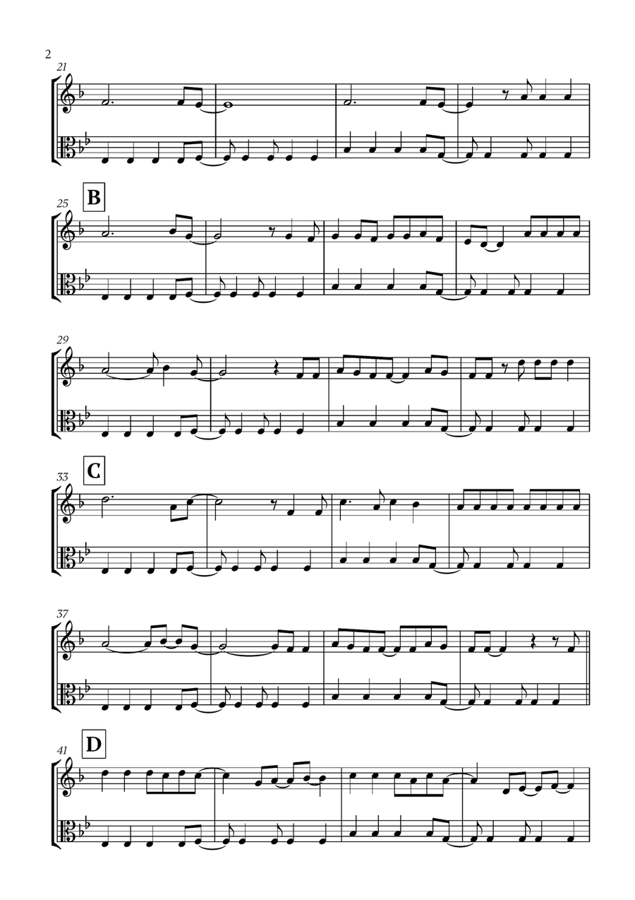 Viva La Vida Viva La Vida Horn scores gallery preview page 2