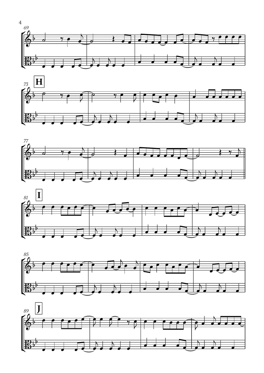 Viva La Vida Viva La Vida Horn scores gallery preview page 4