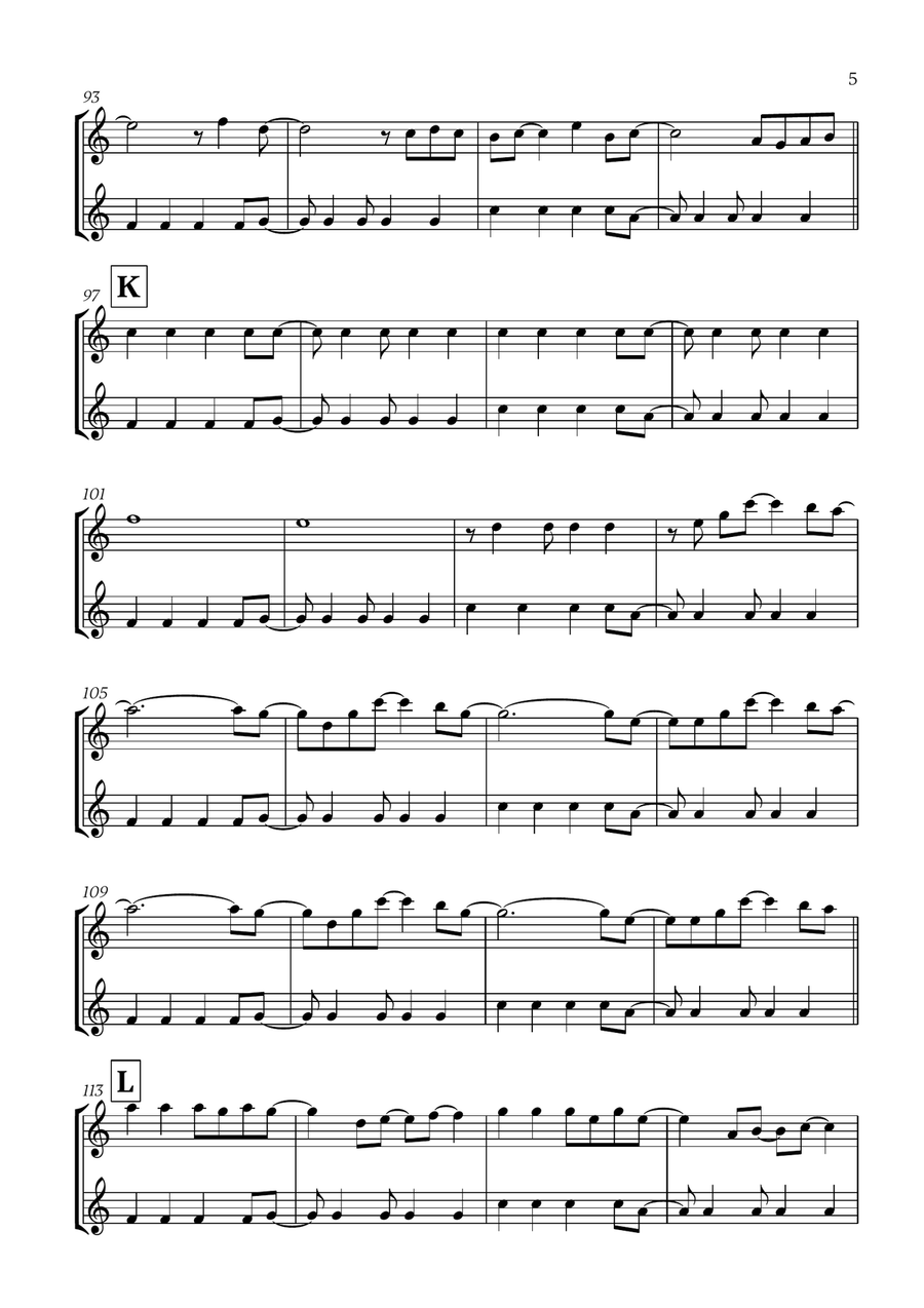 Viva La Vida Viva La Vida Soprano Saxophone scores gallery preview page 5