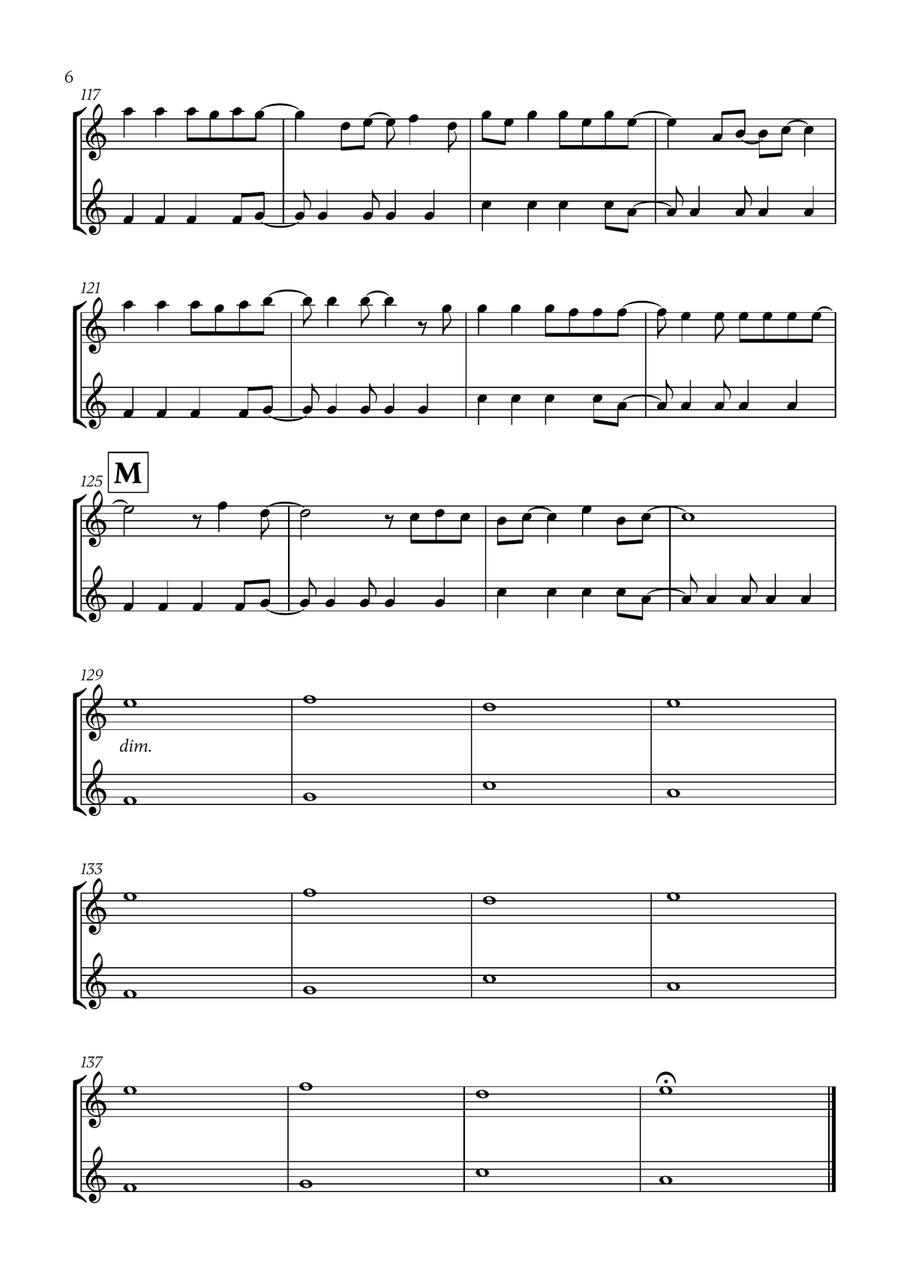 Viva La Vida Viva La Vida Soprano Saxophone scores gallery preview page 6