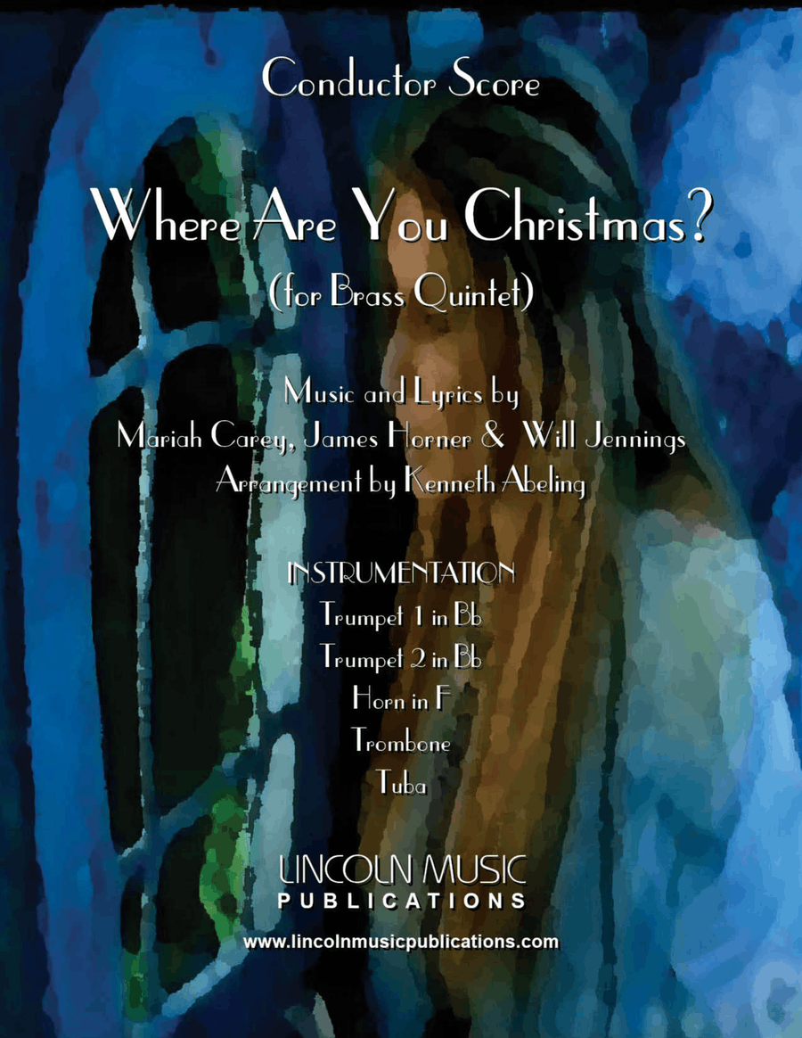 Where Are You Christmas? Brass Quintet scores gallery preview page 1
