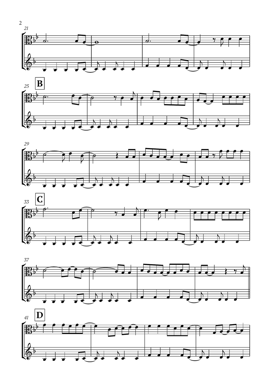 Viva La Vida Viva La Vida Horn scores gallery preview page 2