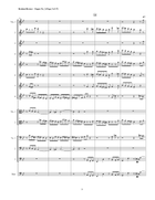 Johannes Brahms –Fugue No. 2, in G Minor (String Orchestra) String Orchestra scores gallery preview page 3