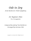 Ode to Joy