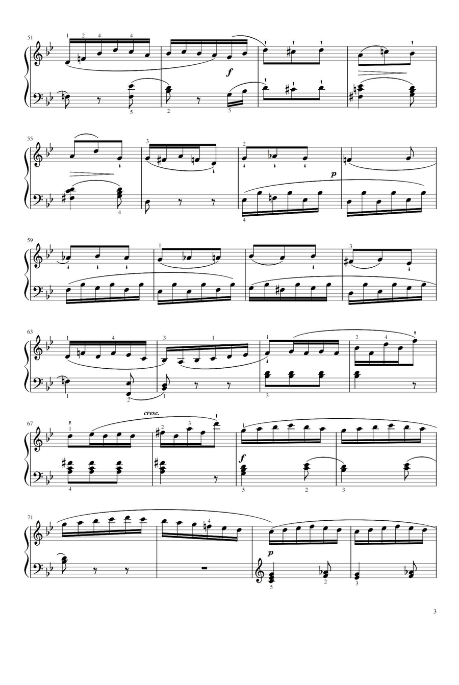 Sonata Op.20 No.1-2 - Jan Ladislav Dussek Piano Solo scores gallery preview page 3