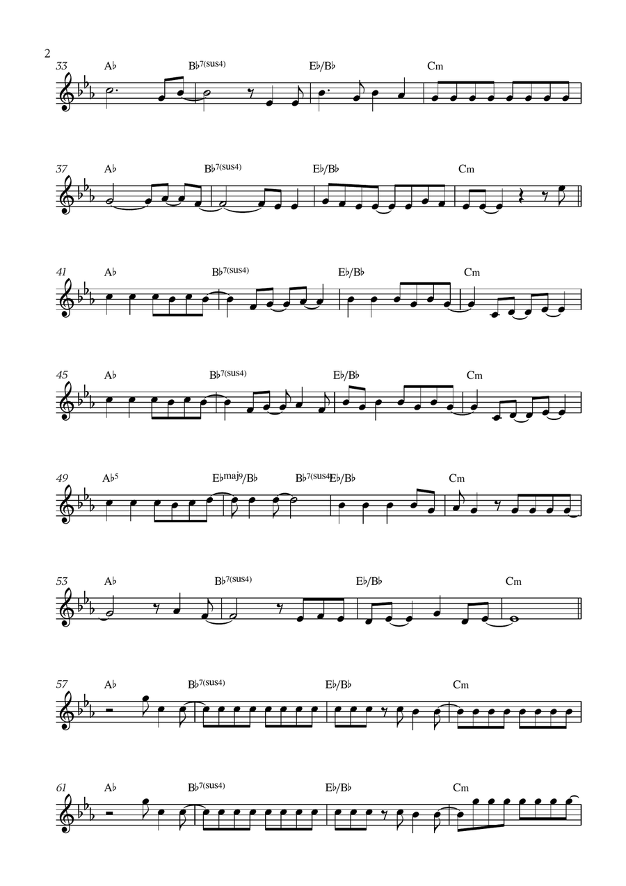 Viva La Vida Viva La Vida Flute Solo scores gallery preview page 2