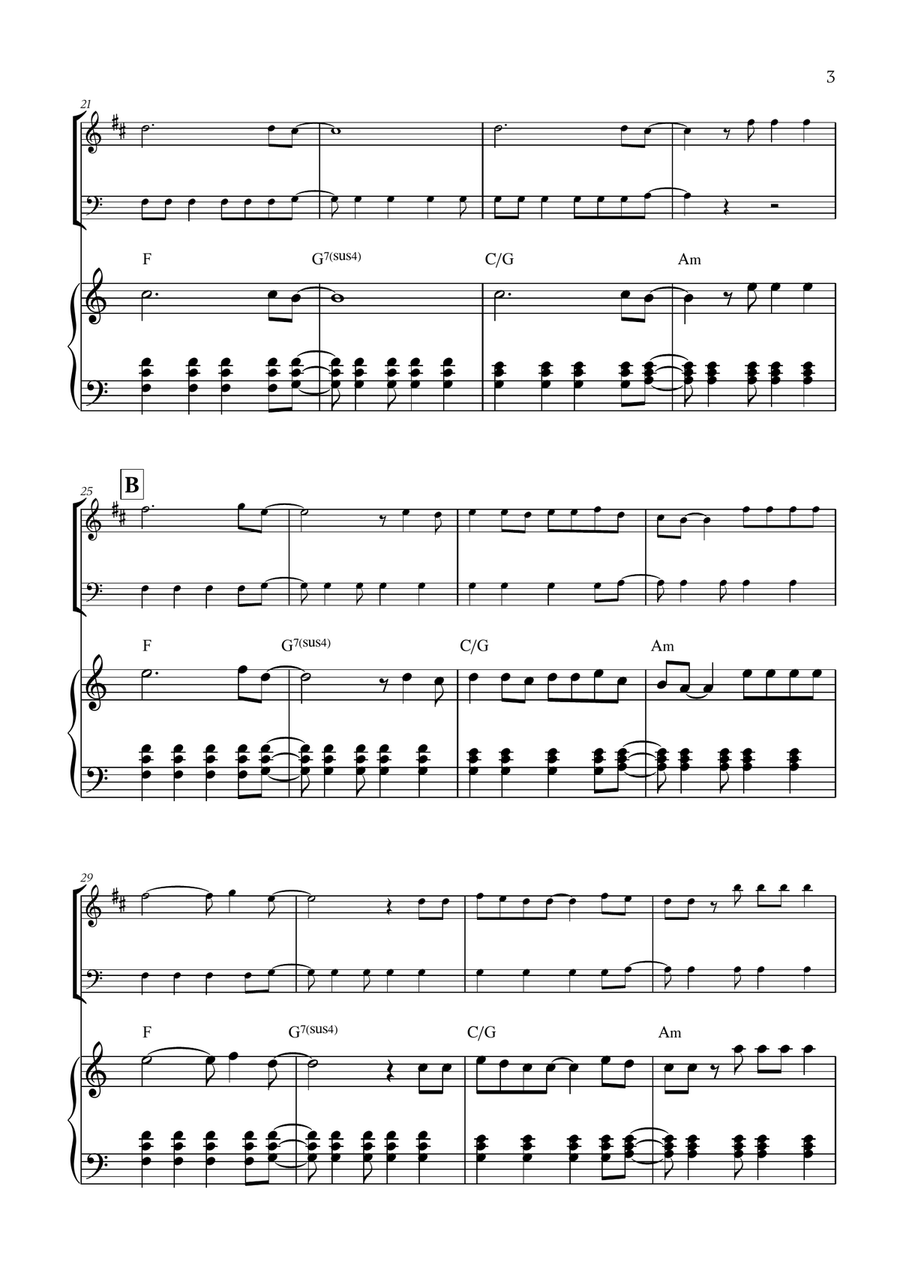 Viva La Vida Viva La Vida Brass Duet scores gallery preview page 3