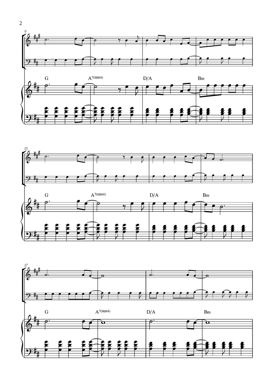 Viva La Vida Viva La Vida Brass Duet scores gallery preview page 2