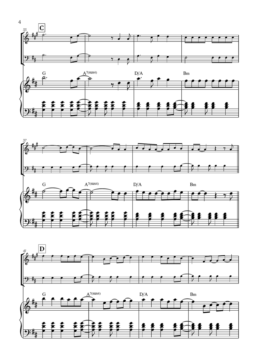 Viva La Vida Viva La Vida Brass Duet scores gallery preview page 4