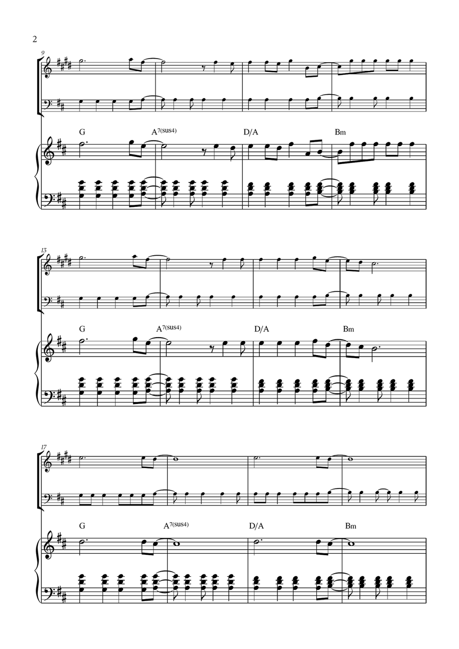 Viva La Vida Viva La Vida Brass Duet scores gallery preview page 2