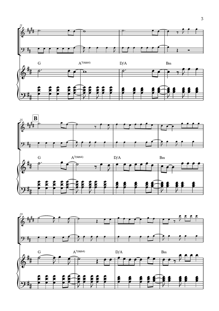 Viva La Vida Viva La Vida Trombone Duet scores gallery preview page 3