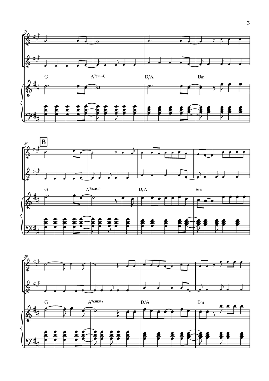 Viva La Vida Viva La Vida Brass Duet scores gallery preview page 3