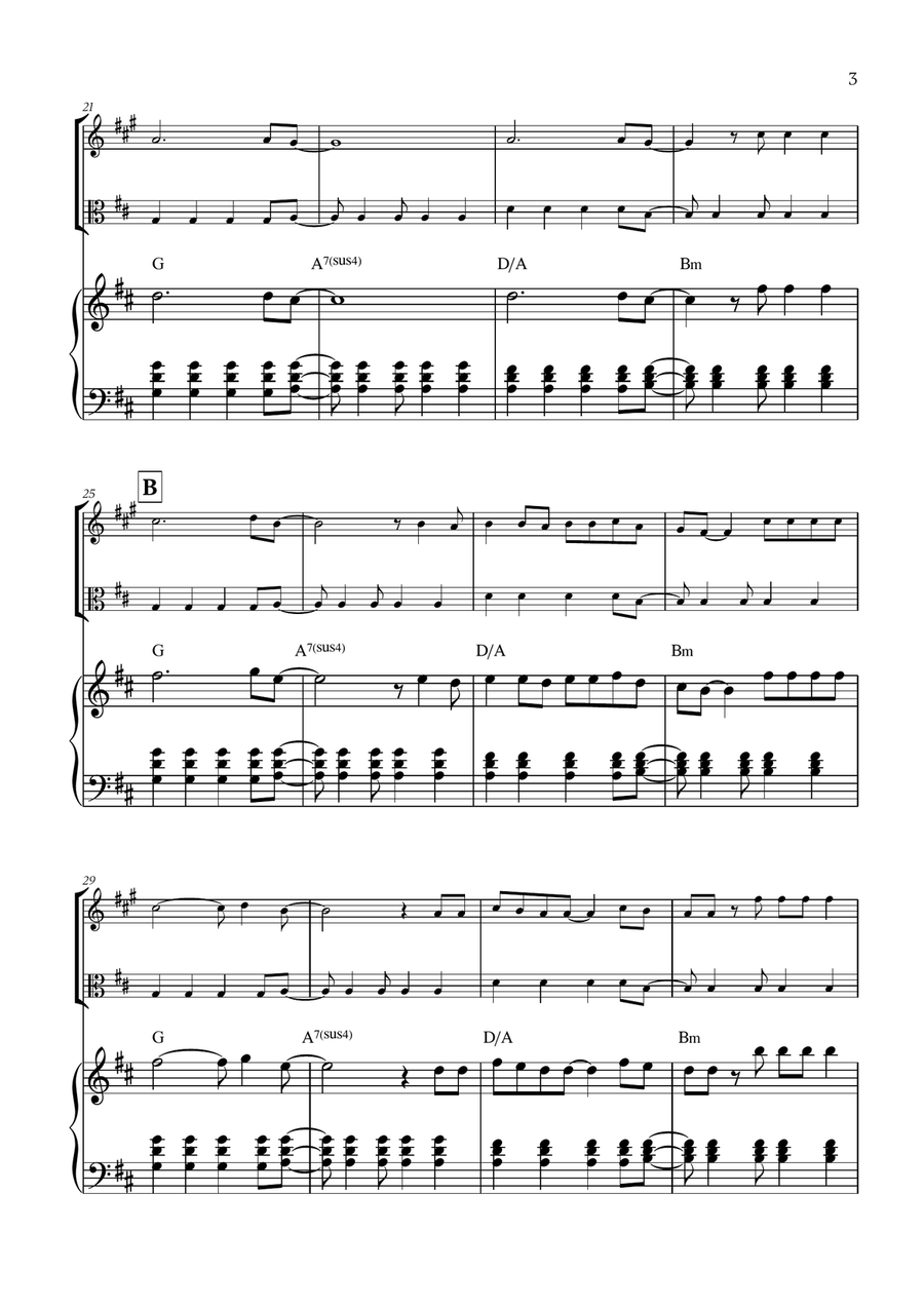 Viva La Vida Viva La Vida Horn scores gallery preview page 3
