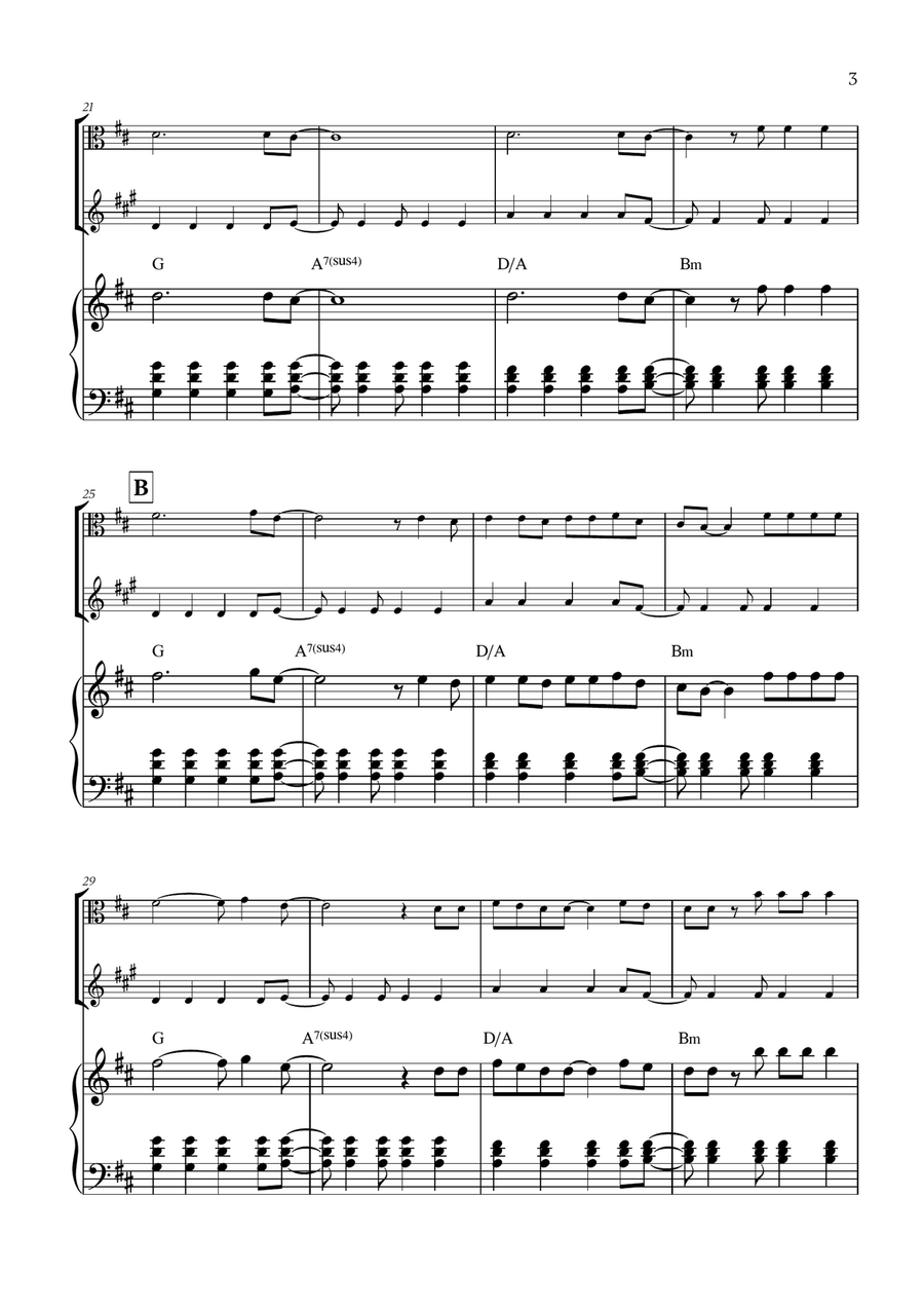 Viva La Vida Viva La Vida Horn scores gallery preview page 3