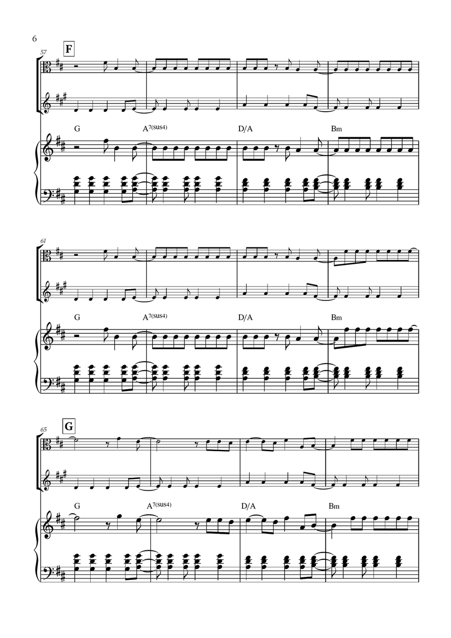 Viva La Vida Viva La Vida Horn scores gallery preview page 6