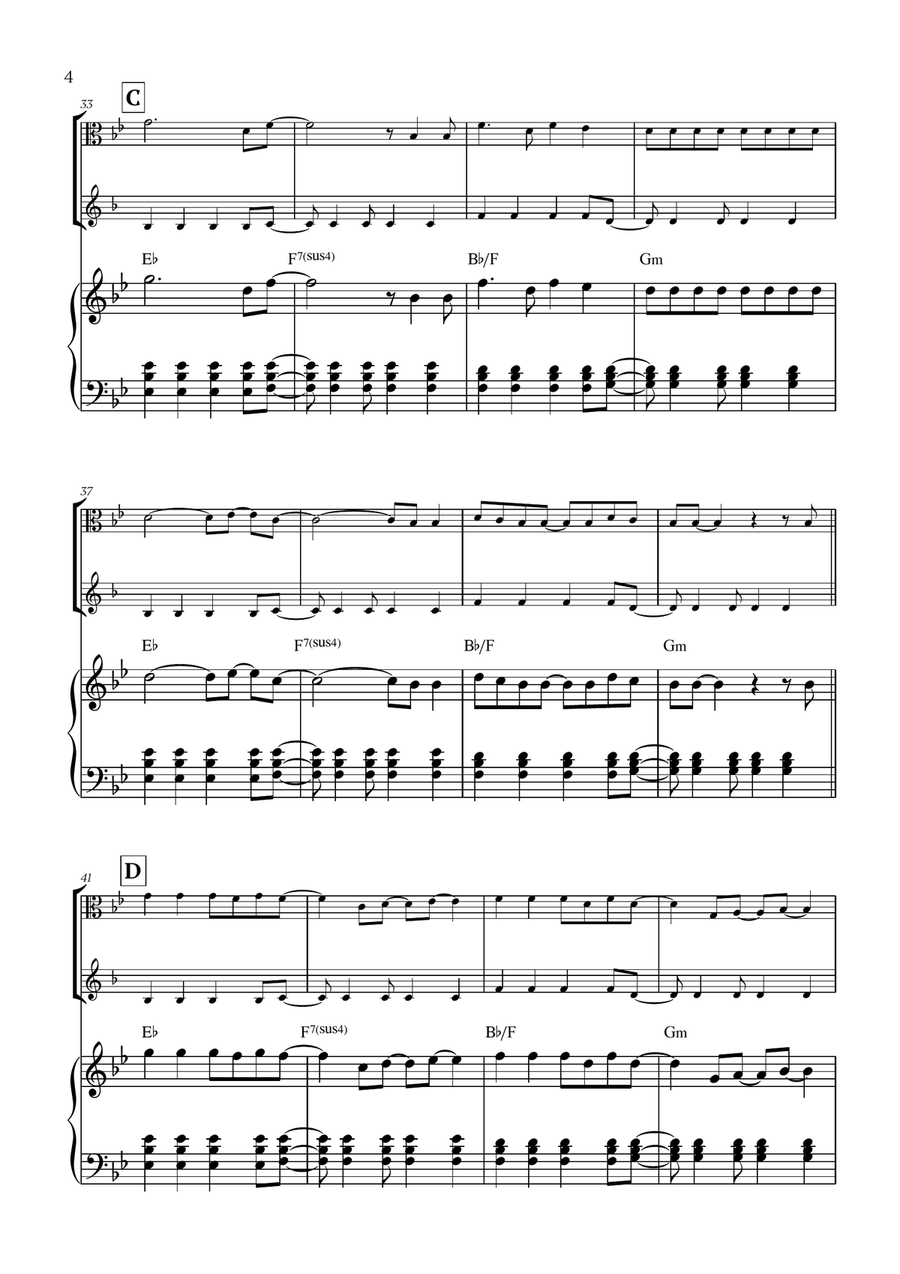 Viva La Vida Viva La Vida Horn scores gallery preview page 4