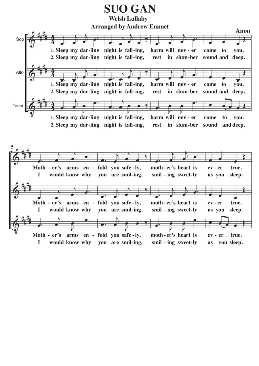Suo Gan A Cappella SAT Suo Gan A Cappella SAT SAT scores gallery preview page 1