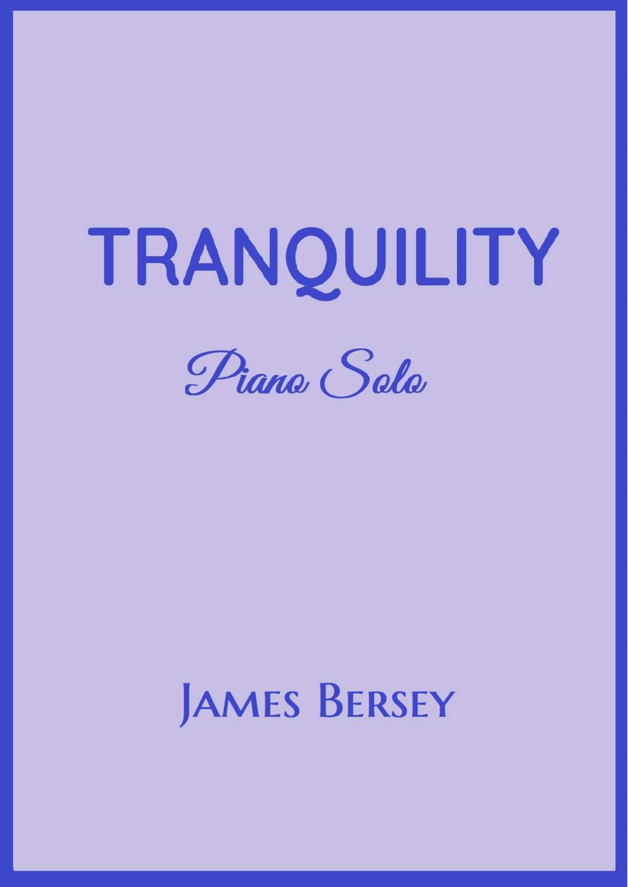 Tranquility - Piano Solo Tranquility - Piano Solo Piano Solo scores gallery preview page 1