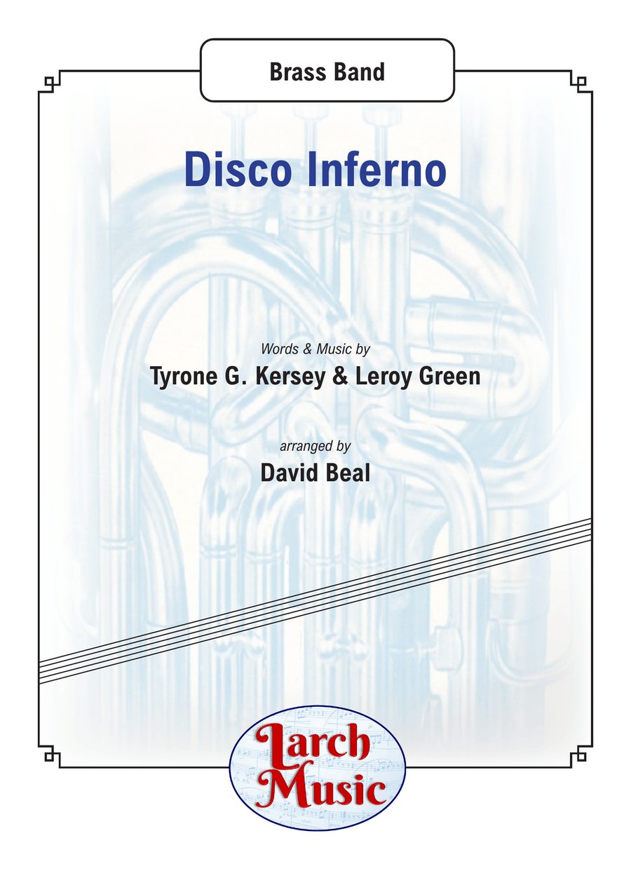 Disco Inferno Brass Band scores gallery preview page 1