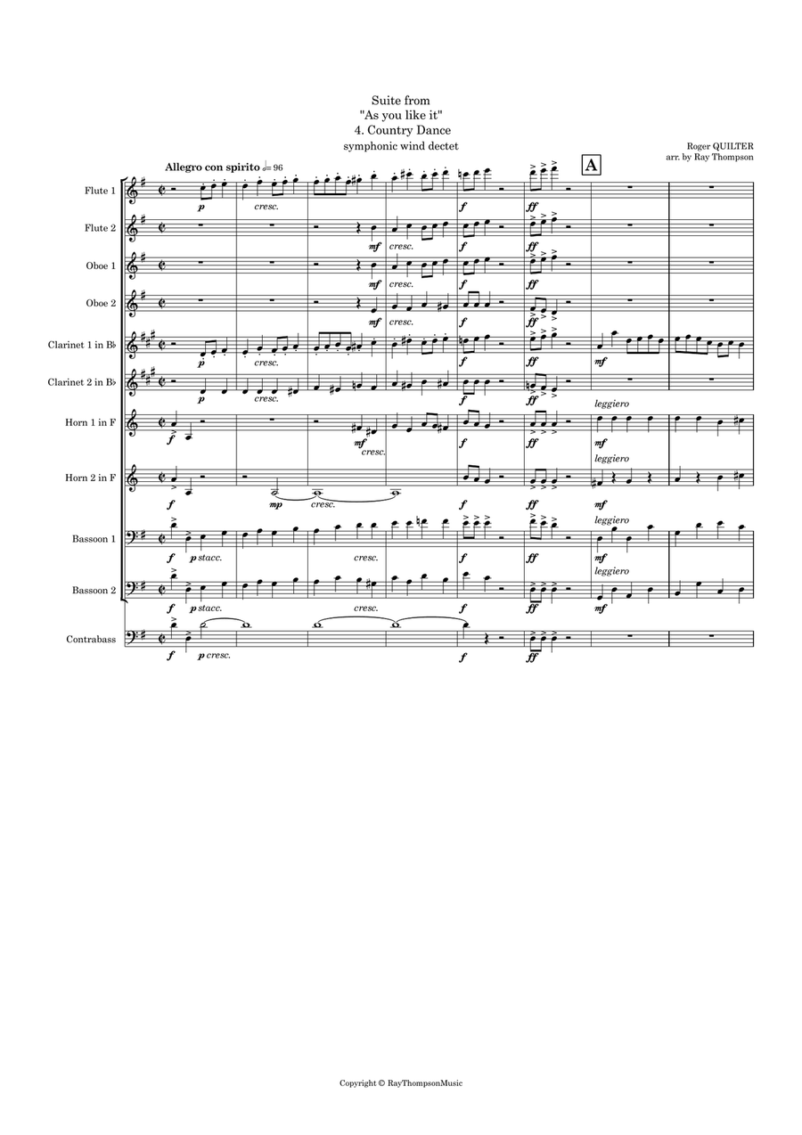 Quilter: Suite from 