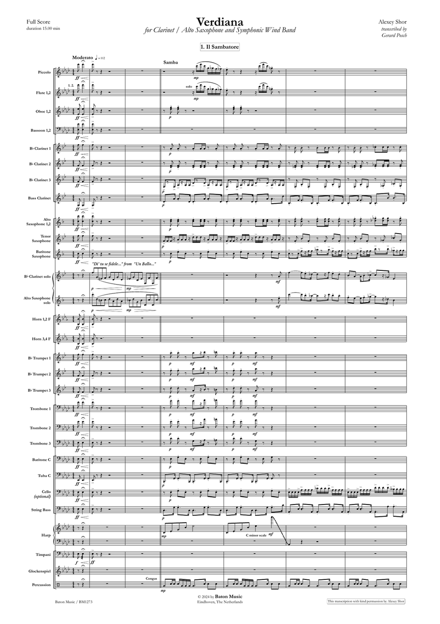 Verdiana Verdiana Concert Band scores gallery preview page 2