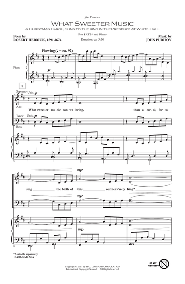What Sweeter Music