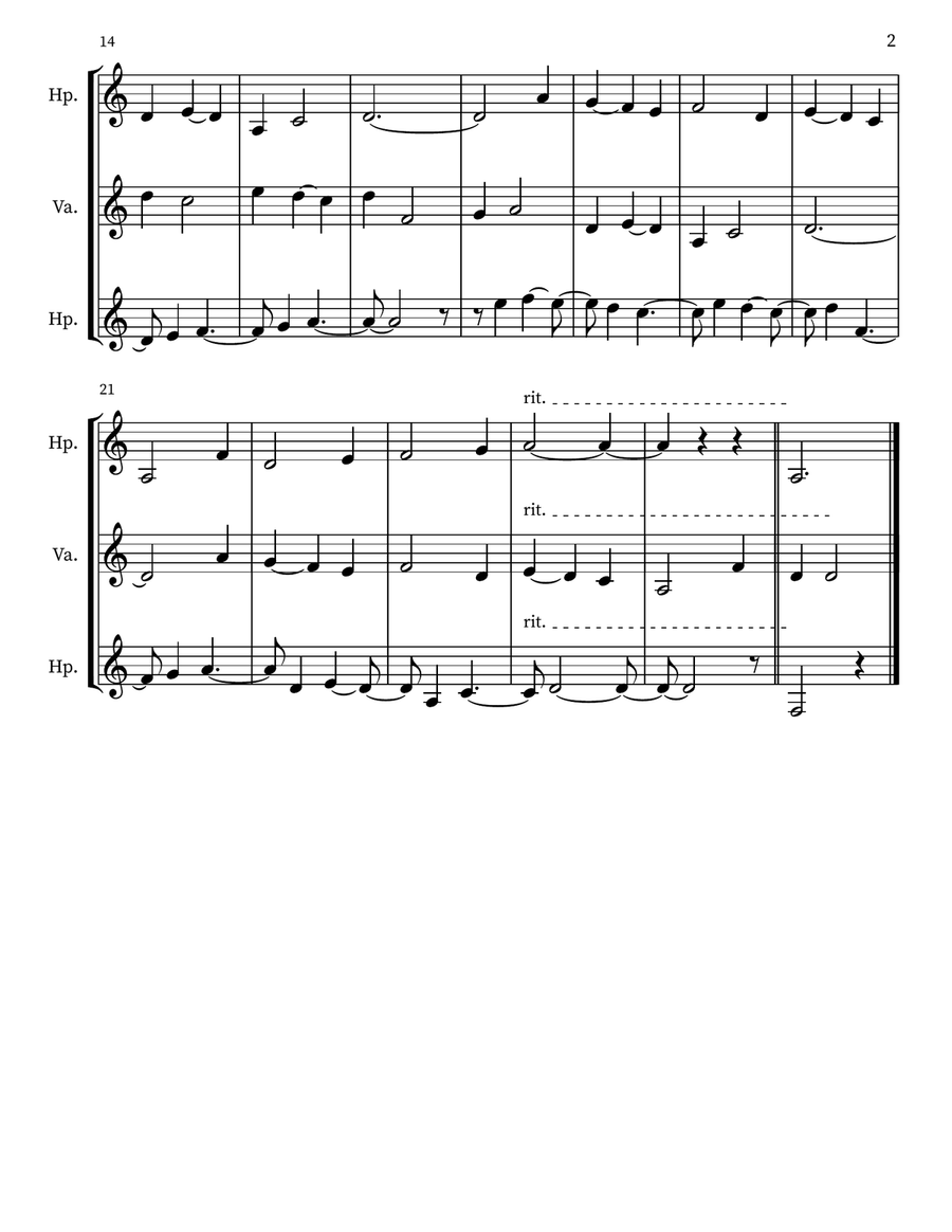 Children's Musing 85 Children's Musing 85 Small Ensemble scores gallery preview page 2