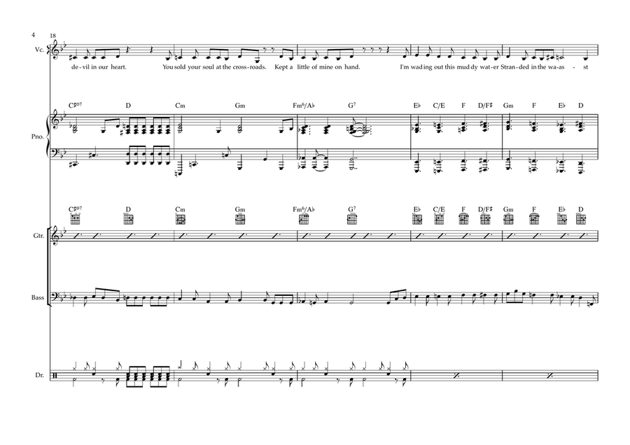 Wasteland Wasteland Small Ensemble scores gallery preview page 4