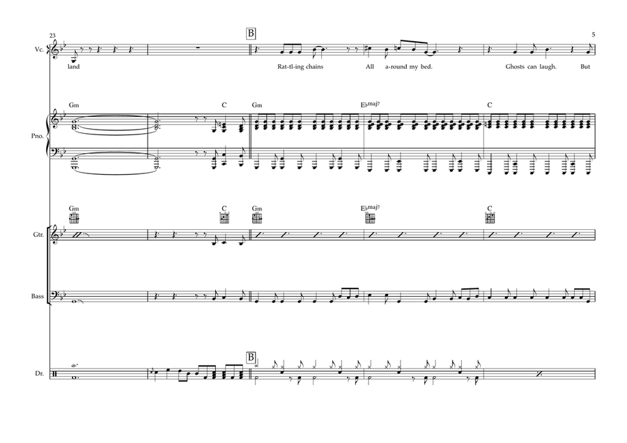Wasteland Wasteland Small Ensemble scores gallery preview page 5