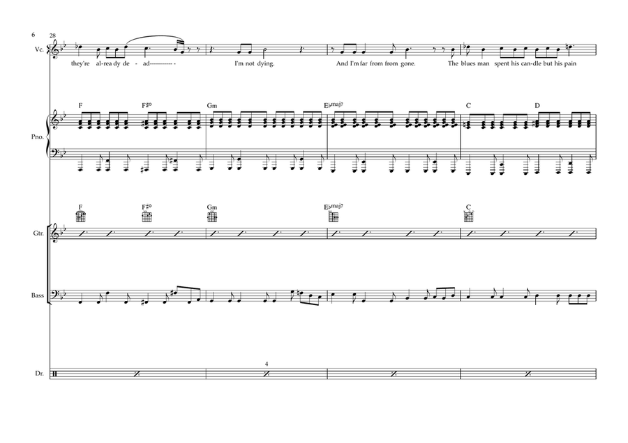 Wasteland Wasteland Small Ensemble scores gallery preview page 6