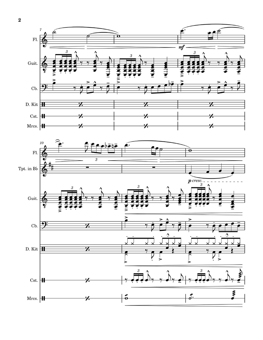 Lone Warrior Lone Warrior Chamber Music scores gallery preview page 3