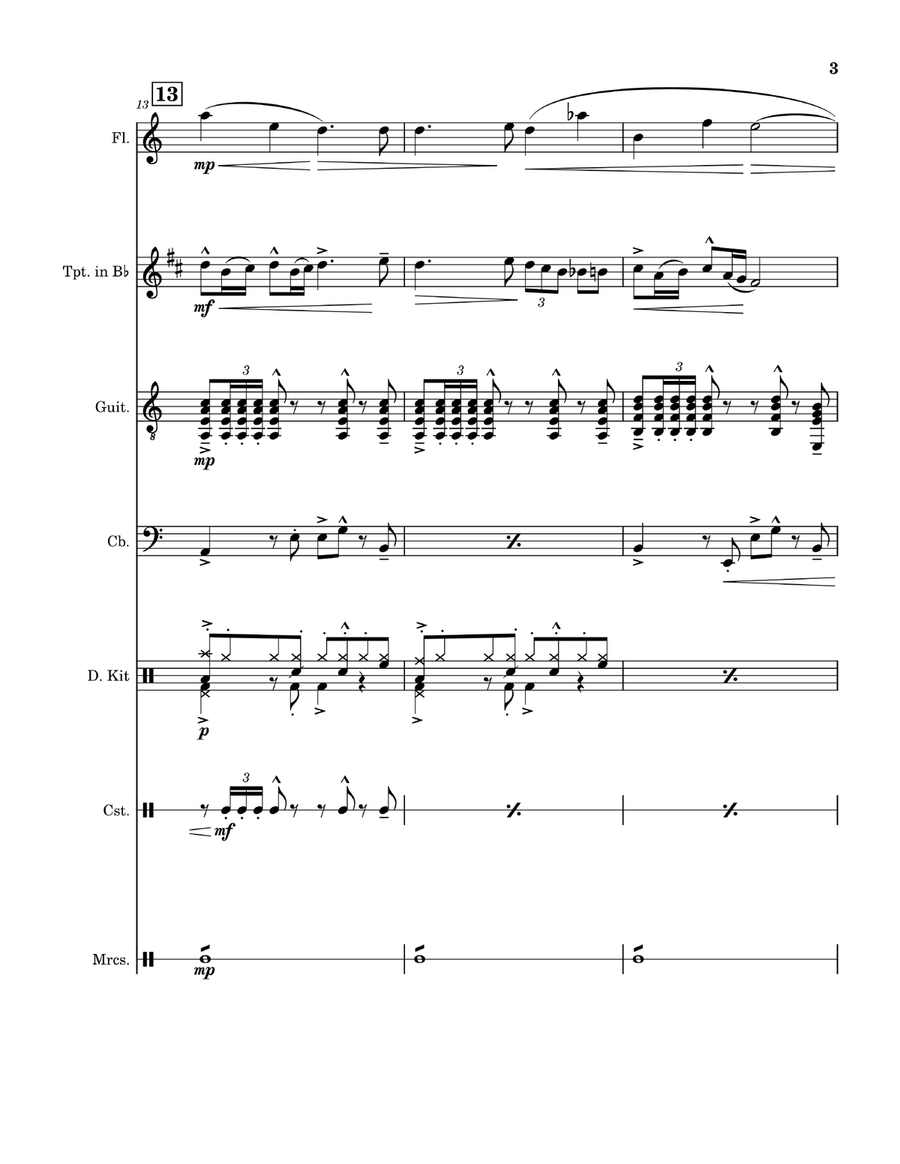 Lone Warrior Lone Warrior Chamber Music scores gallery preview page 4