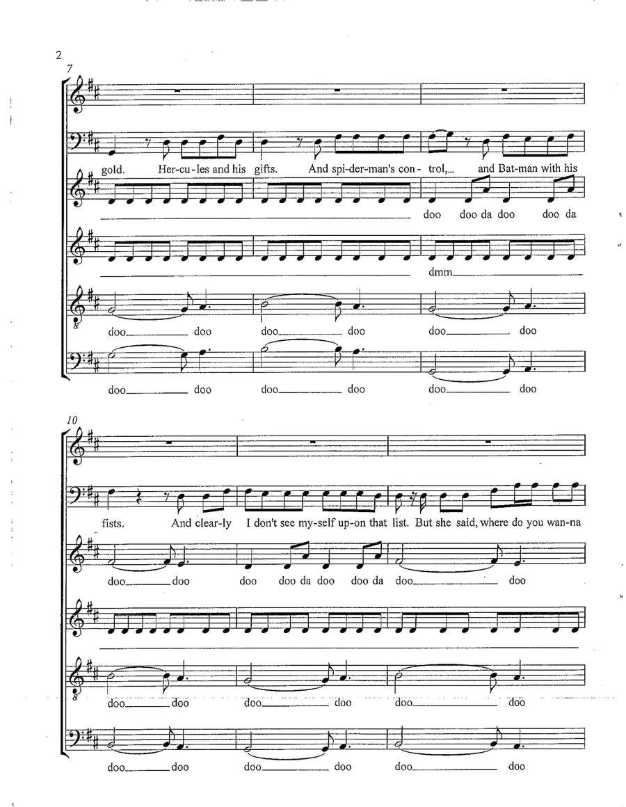 Something Just Like This Something Just Like This 4-Part scores gallery preview page 2