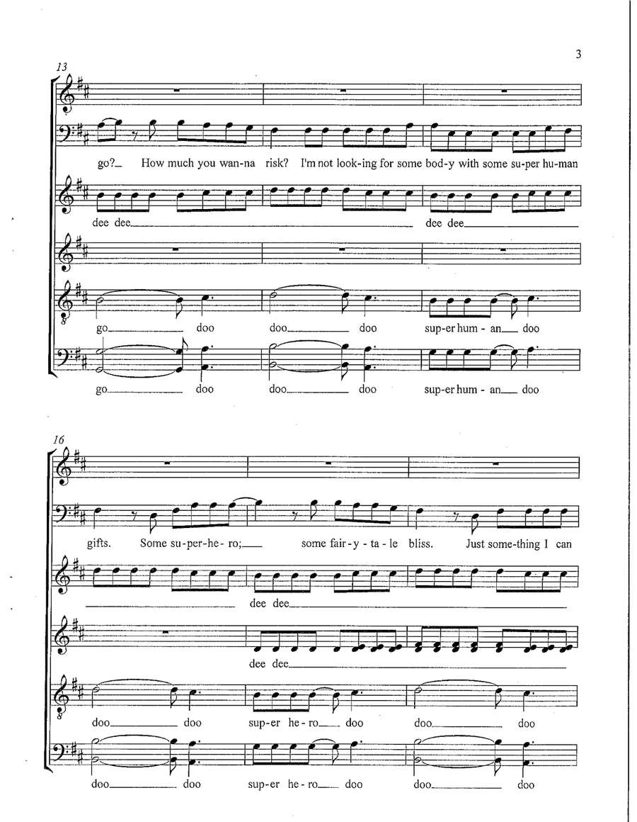 Something Just Like This Something Just Like This 4-Part scores gallery preview page 3