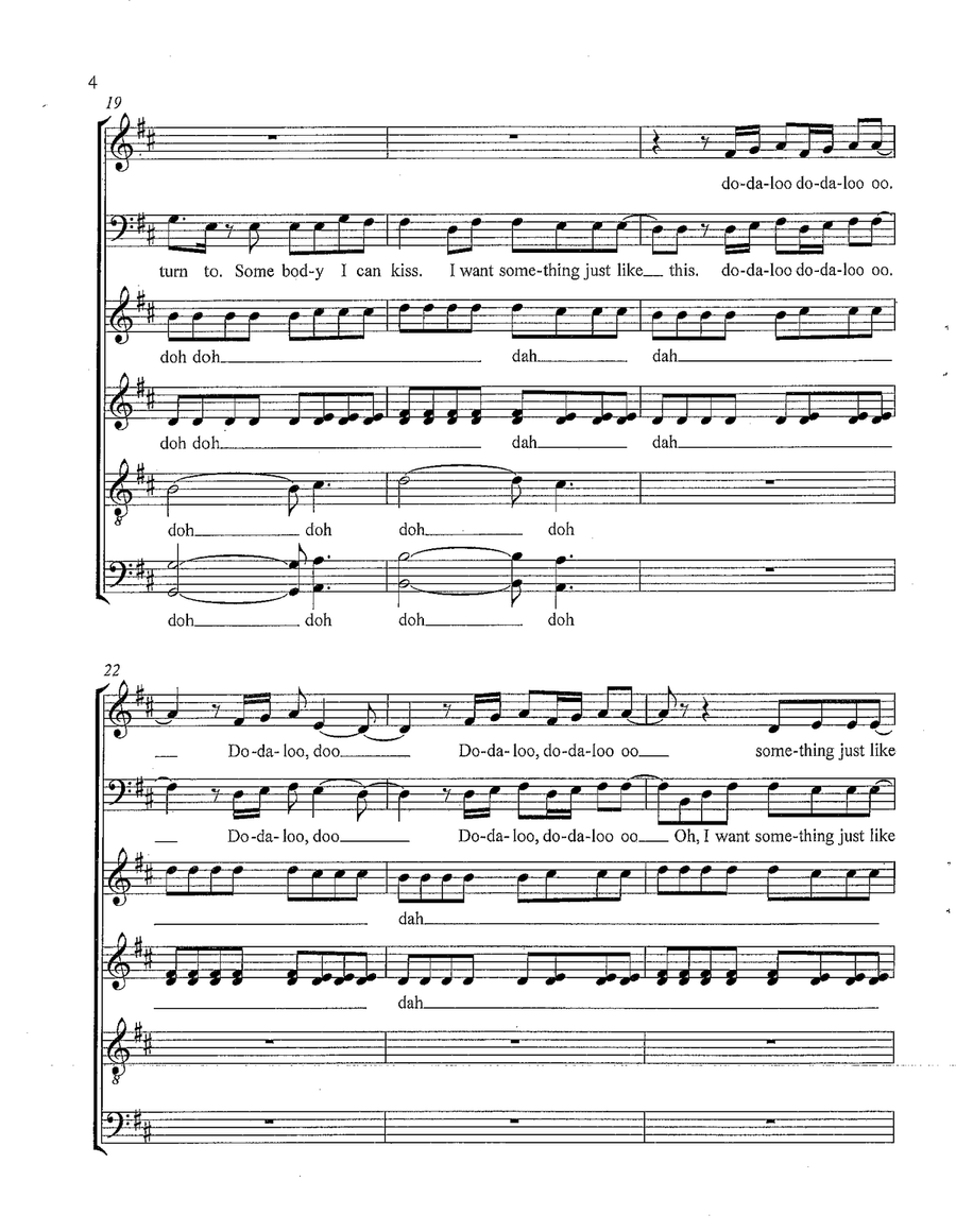 Something Just Like This Something Just Like This 4-Part scores gallery preview page 4