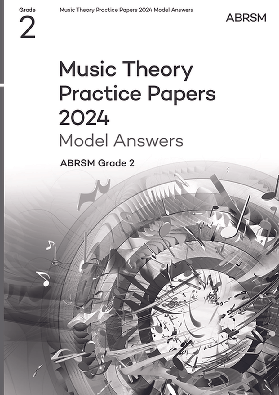 2024 Music Theory Practice Papers Model Answers Answer Guides scores gallery preview page 1