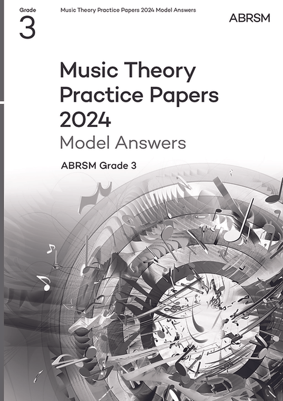 2024 Music Theory Practice Papers Model Answers Answer Guides scores gallery preview page 1