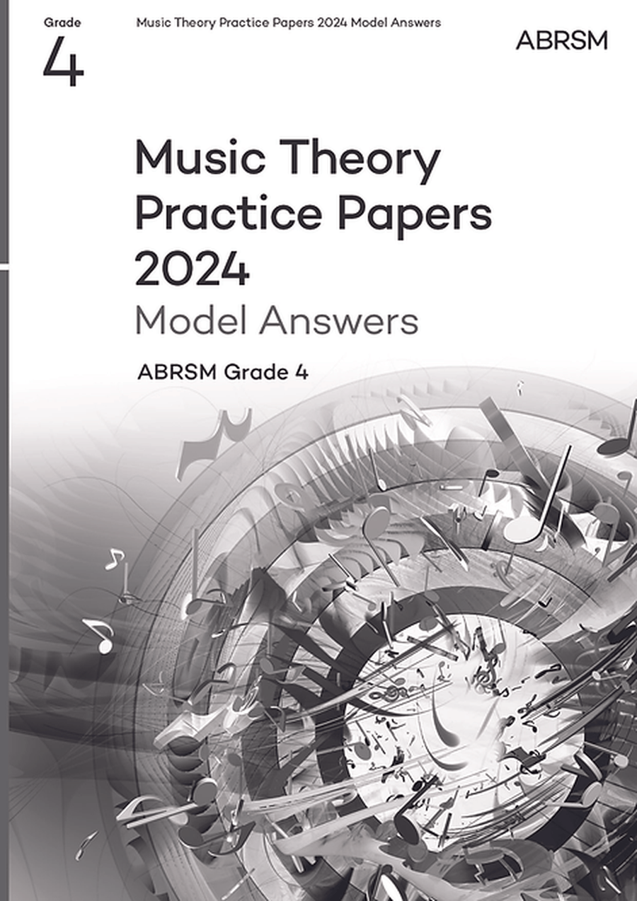 2024 Music Theory Practice Papers Model Answers Answer Guides scores gallery preview page 1