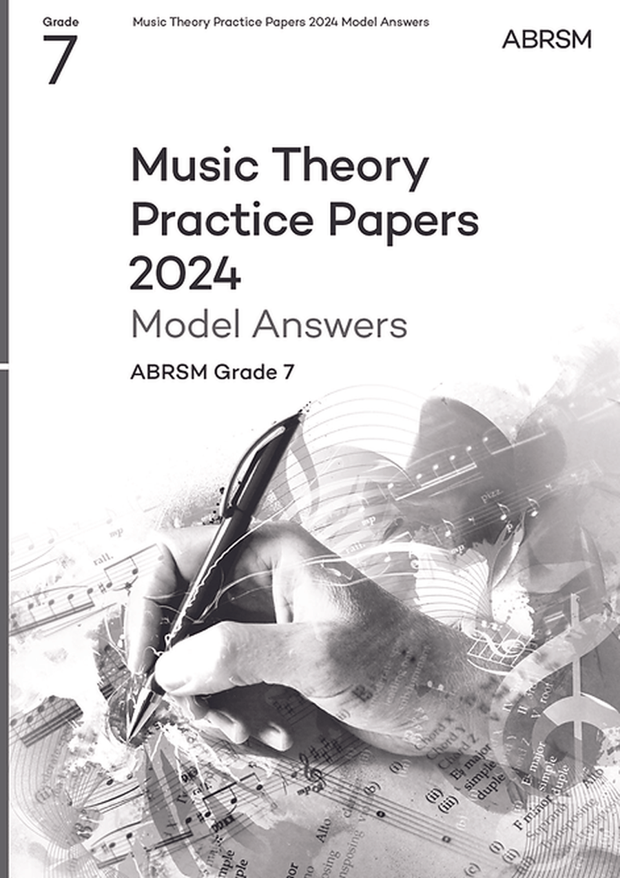 2024 Music Theory Practice Papers Model Answers Answer Guides scores gallery preview page 1