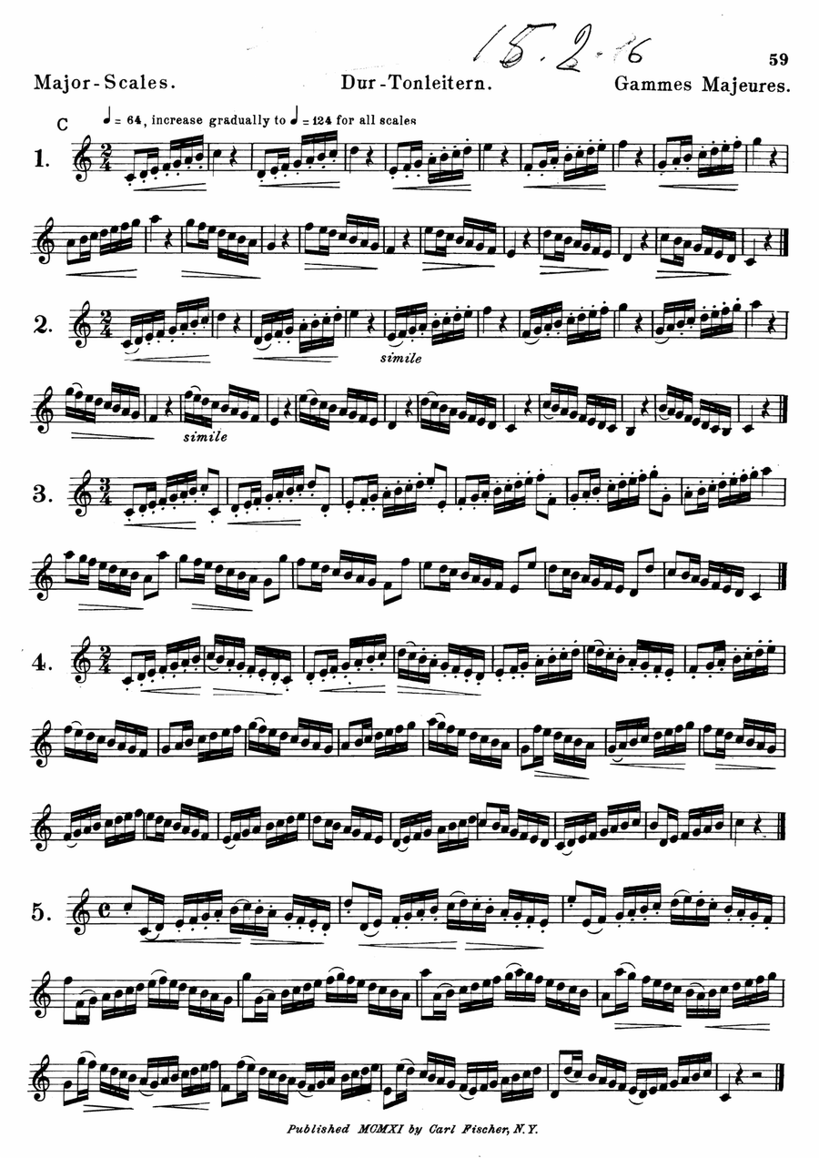 ARBAN STUDY B-Flat Trumpet scores gallery preview page 1
