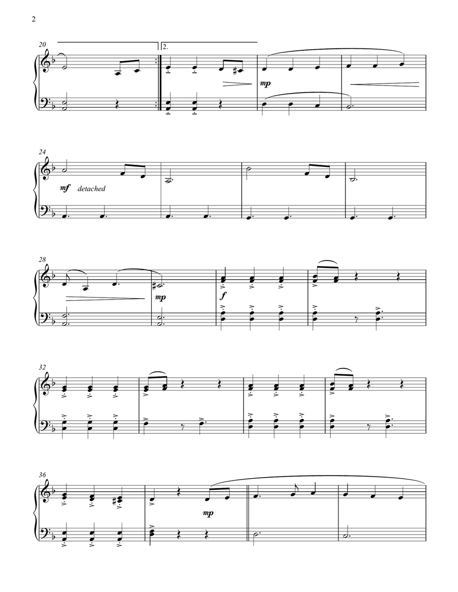He's A Pirate He's A Pirate Easy Piano scores gallery preview page 2