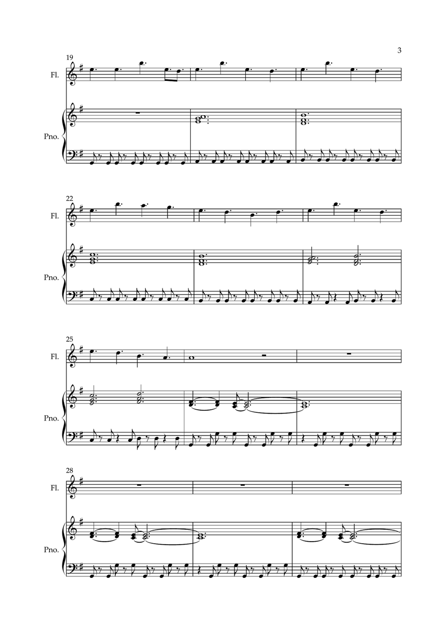 Everybody Wants To Rule The World Flute Solo scores gallery preview page 3
