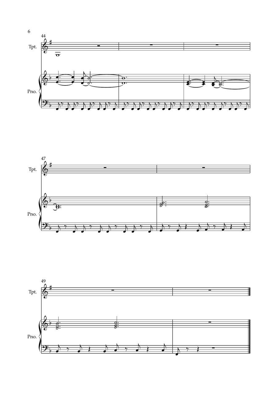 Everybody Wants To Rule The World Trumpet Solo scores gallery preview page 6