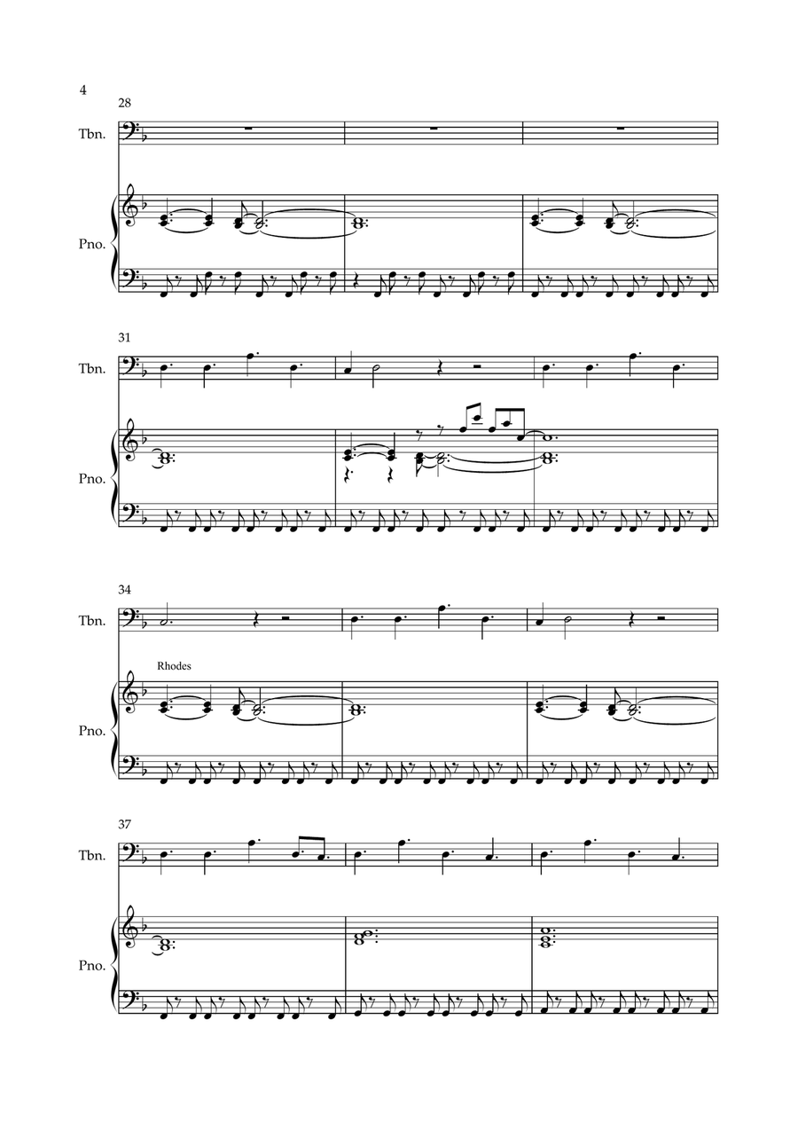 Everybody Wants To Rule The World Piano scores gallery preview page 4