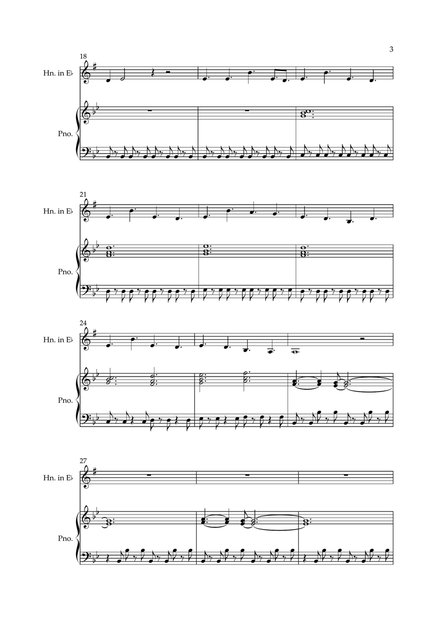 Everybody Wants To Rule The World Horn scores gallery preview page 3