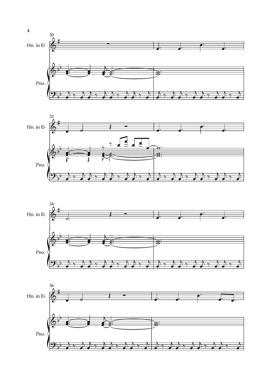 Everybody Wants To Rule The World Horn scores gallery preview page 4