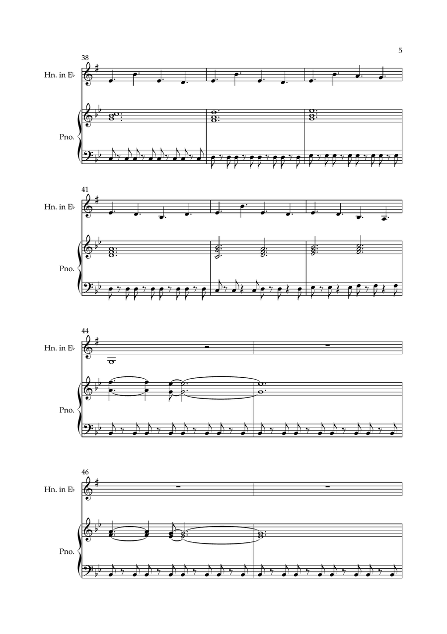 Everybody Wants To Rule The World Horn scores gallery preview page 5