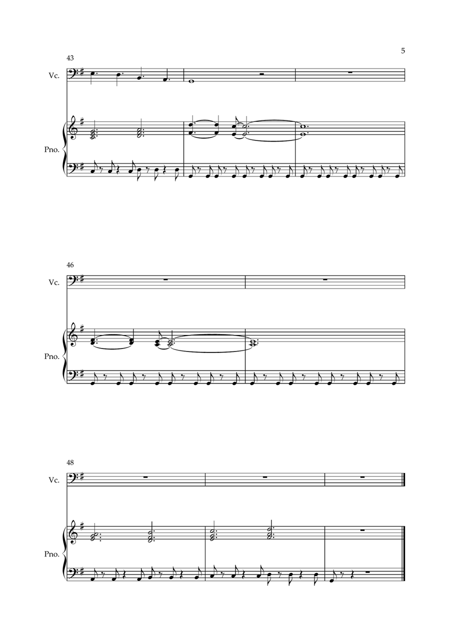 Everybody Wants To Rule The World Piano scores gallery preview page 5